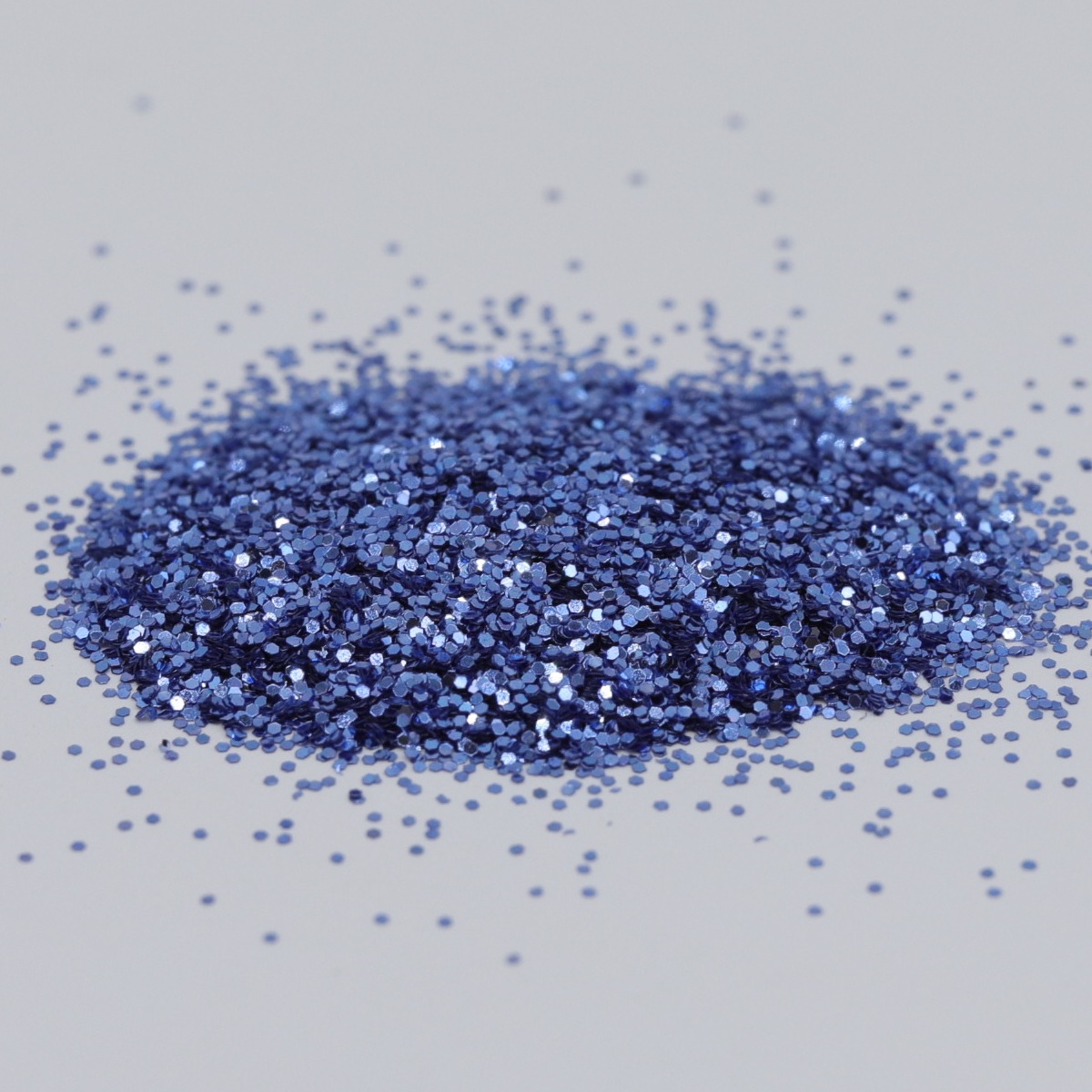 HM15 Hexagonal bleu clair Glitter Powder