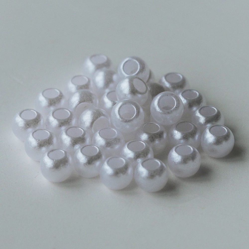 Perles en plastique rondes de machine de 4mm167 pour la broderie