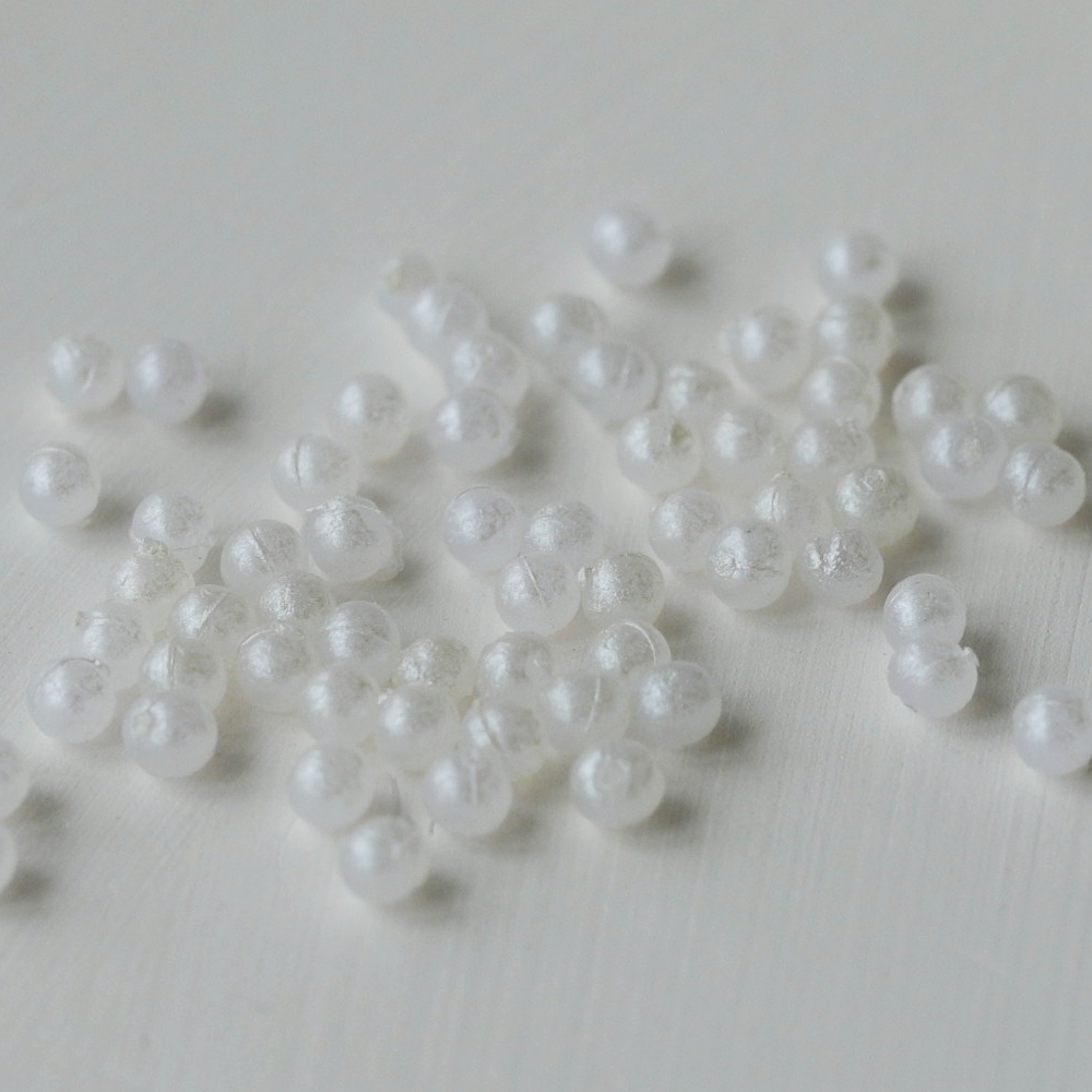 Rondes 2mm 168 Perles Plastique 